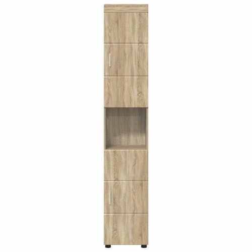 Комплект шкафове за баня TULUM Сонома дъб 37 x 31,5 x 203 см