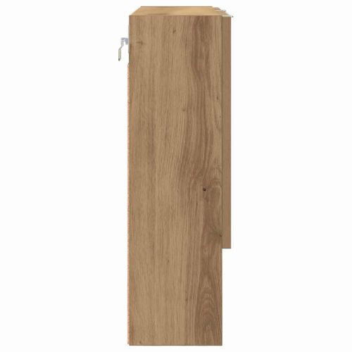 Шкаф с огледало Дъб 59 x 17 x 55 см Инженерна дървесина