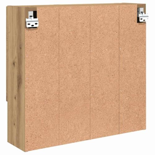 Шкаф с огледало Дъб 59 x 17 x 55 см Инженерна дървесина