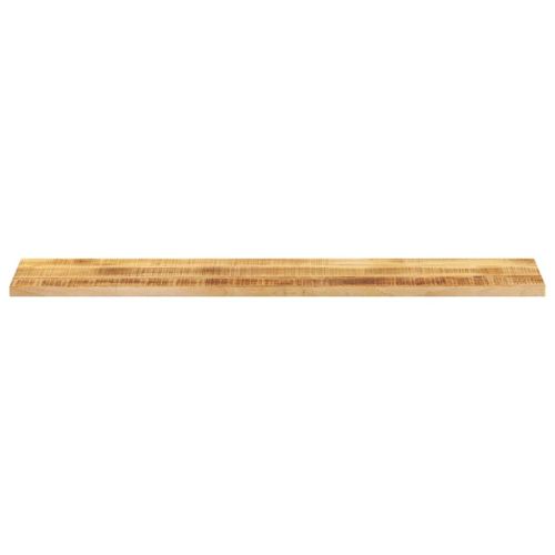 Плот за маса 180x40x2,5см правоъгълен масивно дърво грубо манго