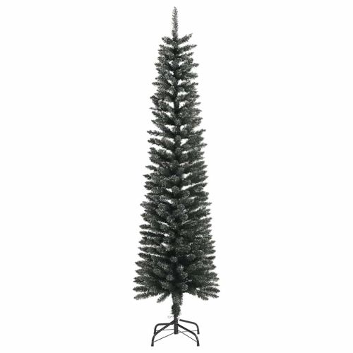 С изкуствено коледно дърво с 300 LED светодиода Зелен 210 cm