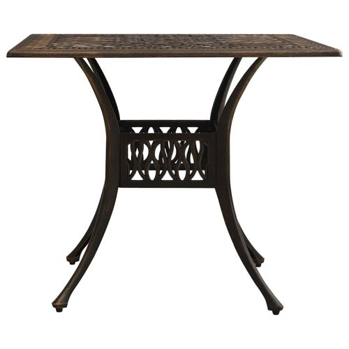 Бистро комплект, 5 части, лят алуминий, бронз