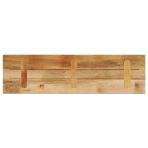 Плот за маса 110x30x2,5см правоъгълен масивно дърво грубо манго
