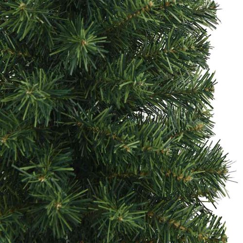 С изкуствено коледно дърво с 300 LED светодиода Зелен 240 cm