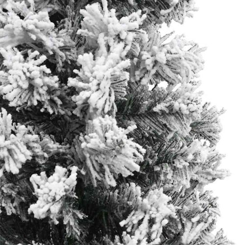 С изкуствено коледно дърво с 300 LED светодиода Зелен 210 cm
