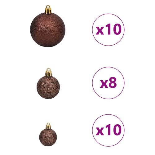 Изкуствено коледно дърво с хингед Зелен 240 cm PVC и стомана
