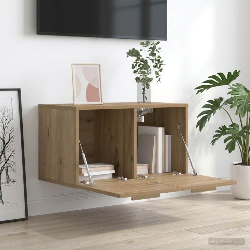 Стенен шкаф 60 x 36,5 x 35 cm Инженерна дървесина Дъб артизан