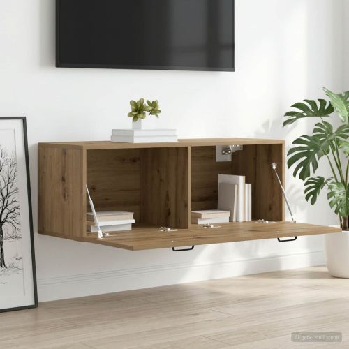 Стенен шкаф 100 x 36,5 x 35 cm Инженерна дървесина Дъб артизан