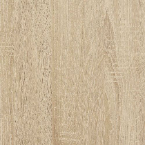 Горна табла за легло дъб сонома 200x1,5x80 см инженерно дърво