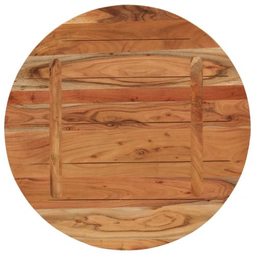 Плот за маса, Ø80x3,8 см, кръгъл, акациево дърво масив