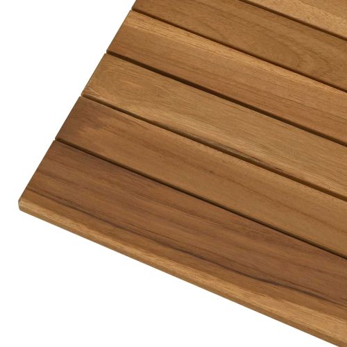 Топ за маса 50 x 50 x 3,5 см Квадратна Солидно тиково дърво