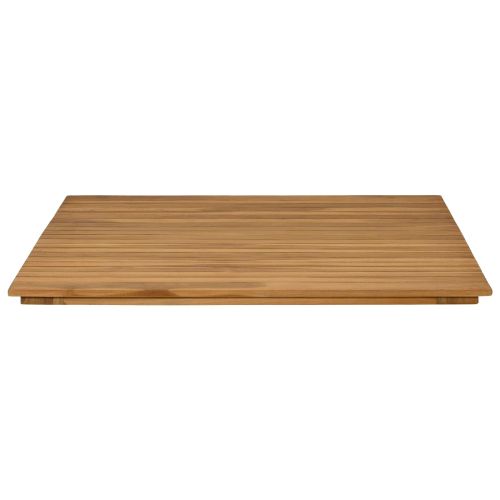 Топ за маса 80 x 80 x 3,5 см Квадратна Солидно тиково дърво