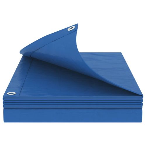 Платно с детайли Синьо 8 x 10 м 180 гсм ПЕ
