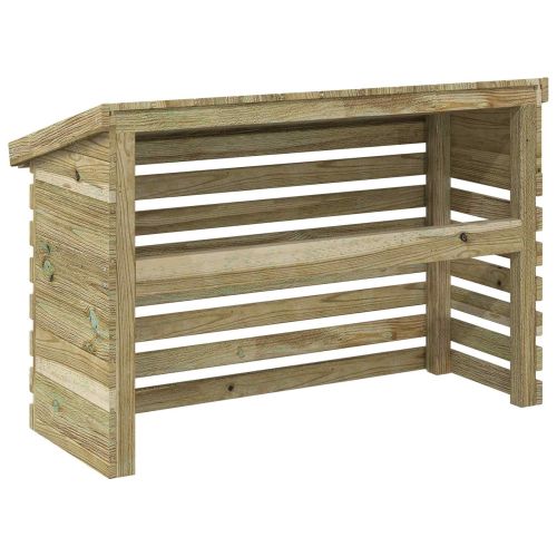 Покритие за климатик 90x40x60 см Импрегнирано борово дърво