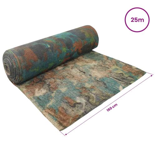 Ролка от Джут 160 x 2500 см Камуфлаж