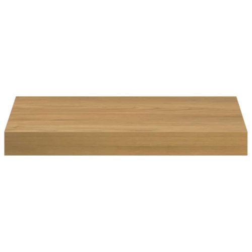 Стенен рафт Монтиране на стена 4 бр. Кафяво 40 x 23,5 x 3,8 см