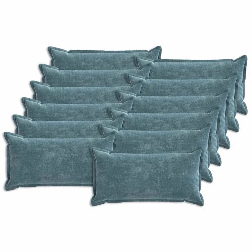 Калъфка за възглавница 12 бр. HOUTEN Синьо 40 x 80 cm