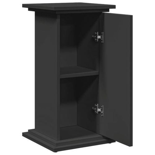 Стойка за витрини със съхранение 31x30x60 см инженерно дърво