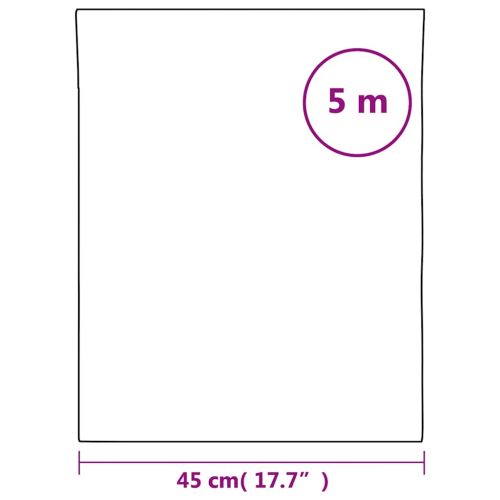 Фолио за прозорци матирано модел на цвете 45x500 см PVC