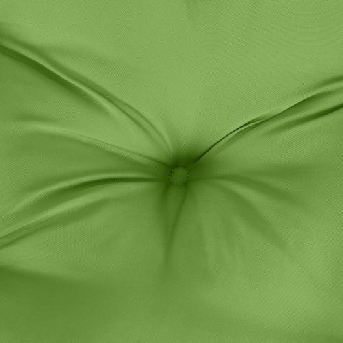 Highback Chair Cushions 2 pcs Melange Green 120x50x7 cm Fabric - Untranslated