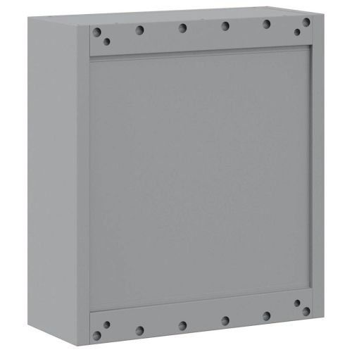 Шкаф за инструменти с рафт Черен и Сив 50 x 20 x 55 см