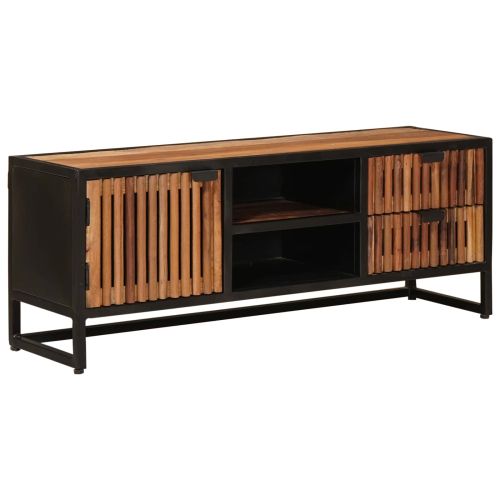 ТВ шкаф с чекмедже със съхранение с врата 105 x 30 x 40 см