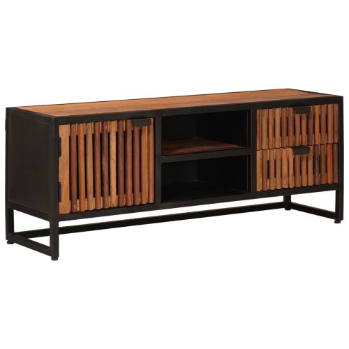 ТВ шкаф с чекмедже със съхранение с врата 105 x 30 x 40 см