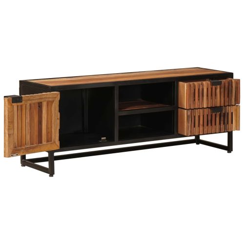 ТВ шкаф с чекмедже със съхранение с врата 105 x 30 x 40 см