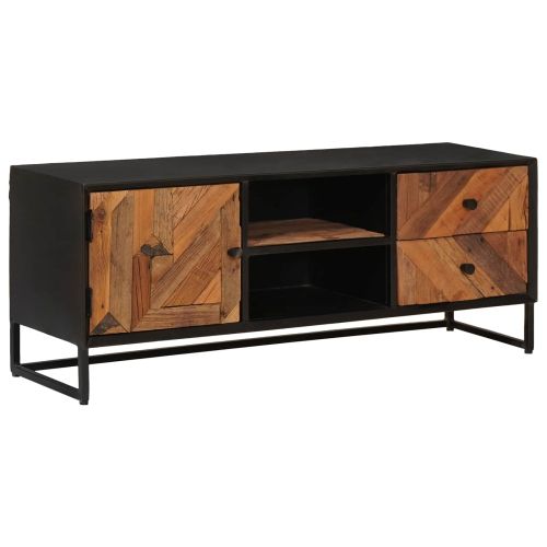 ТВ шкаф с чекмедже със съхранение с врата 105 x 30 x 40 см