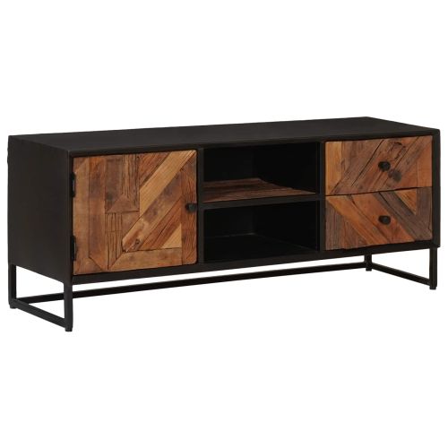 ТВ шкаф с чекмедже със съхранение с врата 105 x 30 x 40 см