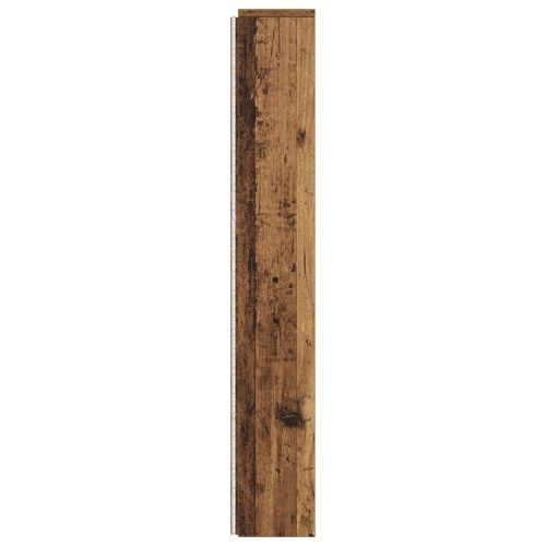 Табла за съхранение с LED Старо дърво 160 cm