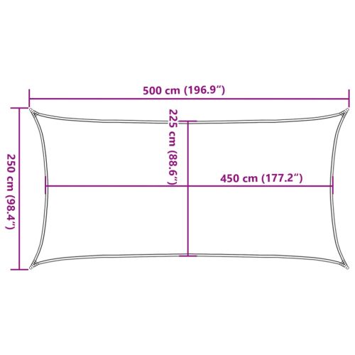 Платно-сенник, 160 г/м², теракота, 2,5x5 м, HDPE