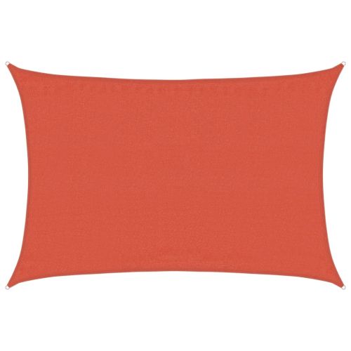 Платно-сенник, 160 г/м², правоъгълно, теракота, 3,5x5 м, HDPE