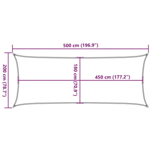Платно-сенник, 160 г/м², теракота, 2x5 м, HDPE
