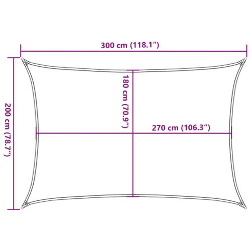 Платно-сенник, 160 г/м², тъмнозелено, 2x3 м, HDPE