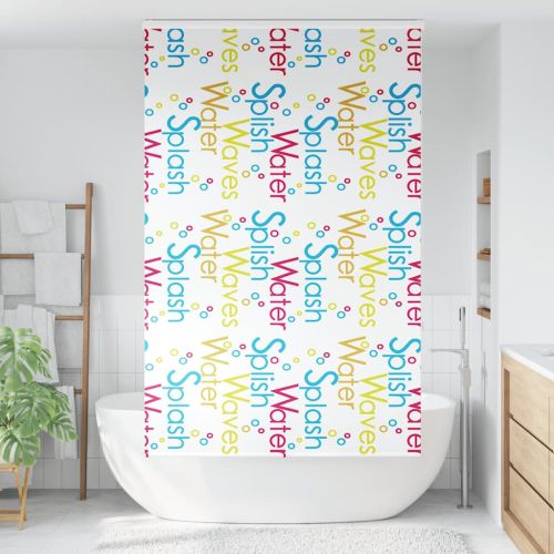 Ролетна щора за душ с касета 120x240 см Ширина на плата 116 см