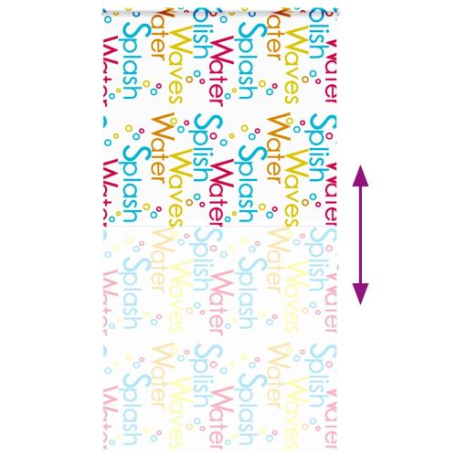 Ролетна щора за душ с касета 120x240 см Ширина на плата 116 см