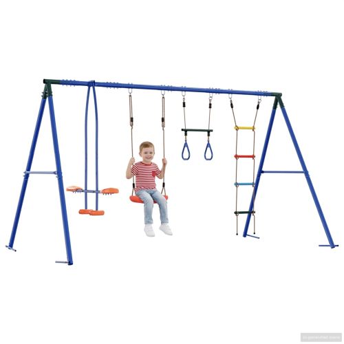 Комплект за люлка на открито Многоцветен 330 x 185 x 185 см