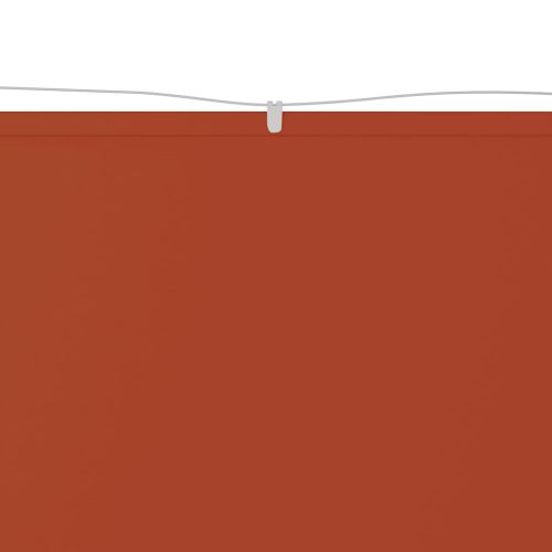Вертикален сенник, теракота, 180x600 см, оксфорд плат