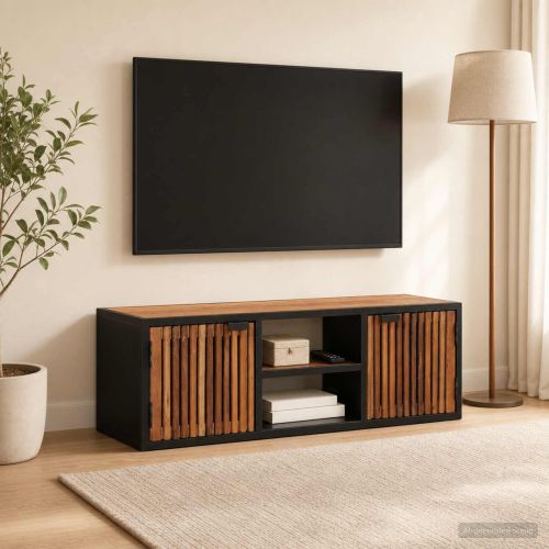 Ръчно изработено телевизионно шкафче 105 x 30 x 35 см