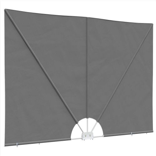 Прозорец за балкон 200 x 400 cm Полиестер Правоъгълна