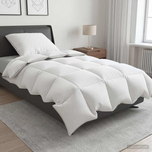 Долен комплект 90% гъши пух FULDA 2 бр. 155 x 200 см 210 GSM