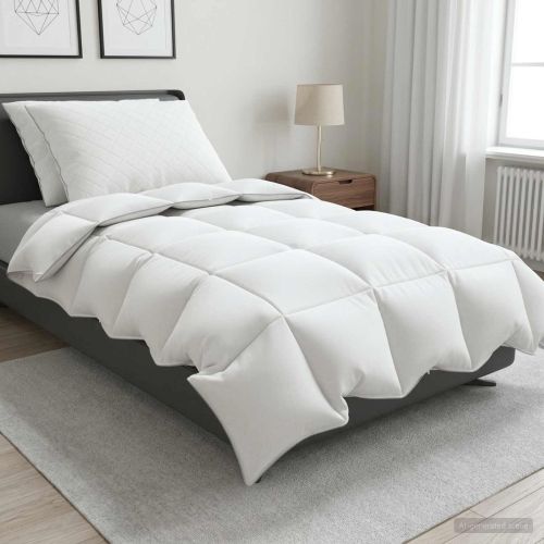 Долен комплект 90% гъши пух FULDA 3 бр. 140 x 220 cm 210 GSM