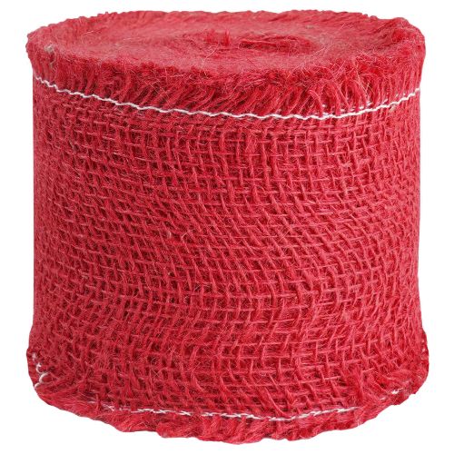 Ролка от Джут 10 x 1000 см Червено