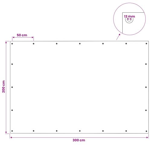 Платно с детайли Зелено 2 x 3 м 140 гсм ПЕ