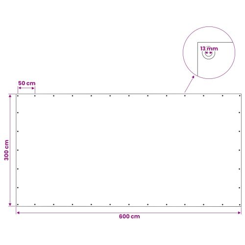 Платно с детайли Зелено 3 x 6 м 140 гсм ПЕ
