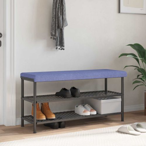 Възглавница за пейка Текстил Дънково син Дълбочина 35 см