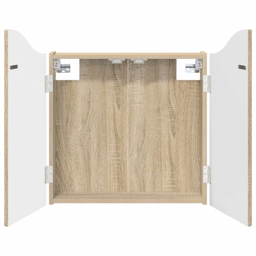 Кабинет за дартборд Дъб сонома 56 x 12 x 63 см
