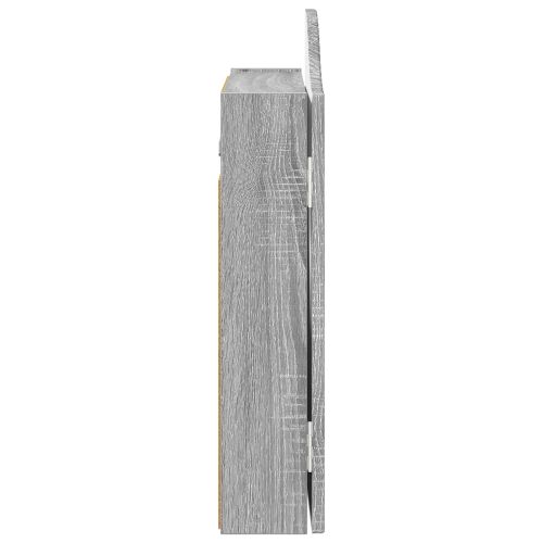 Кабинет за дартборд Сив Сонома 56 x 12 x 63 см