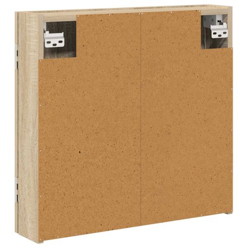 Кабинет за дартборд Дъб сонома 56 x 12 x 53,5 см